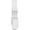 Ekena Millwork Davenport Architectural Grade PVC Gable Bracket, 96"W x 20"H x 4"D x 4"F, 5/12 Pitch GBP096X20X0404DAV00 - alternate 4